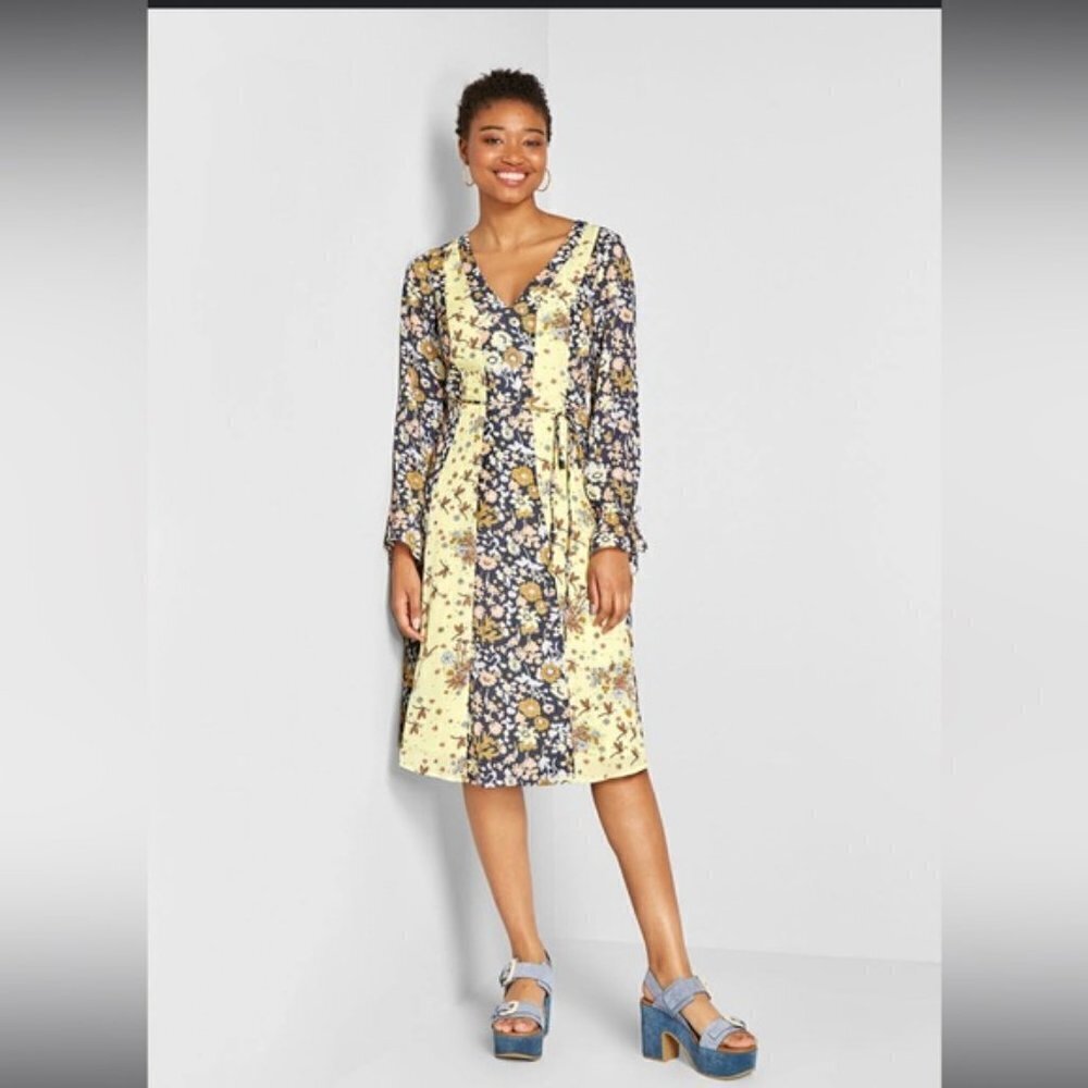 ModCloth Unique Persona Midi Dress size 12